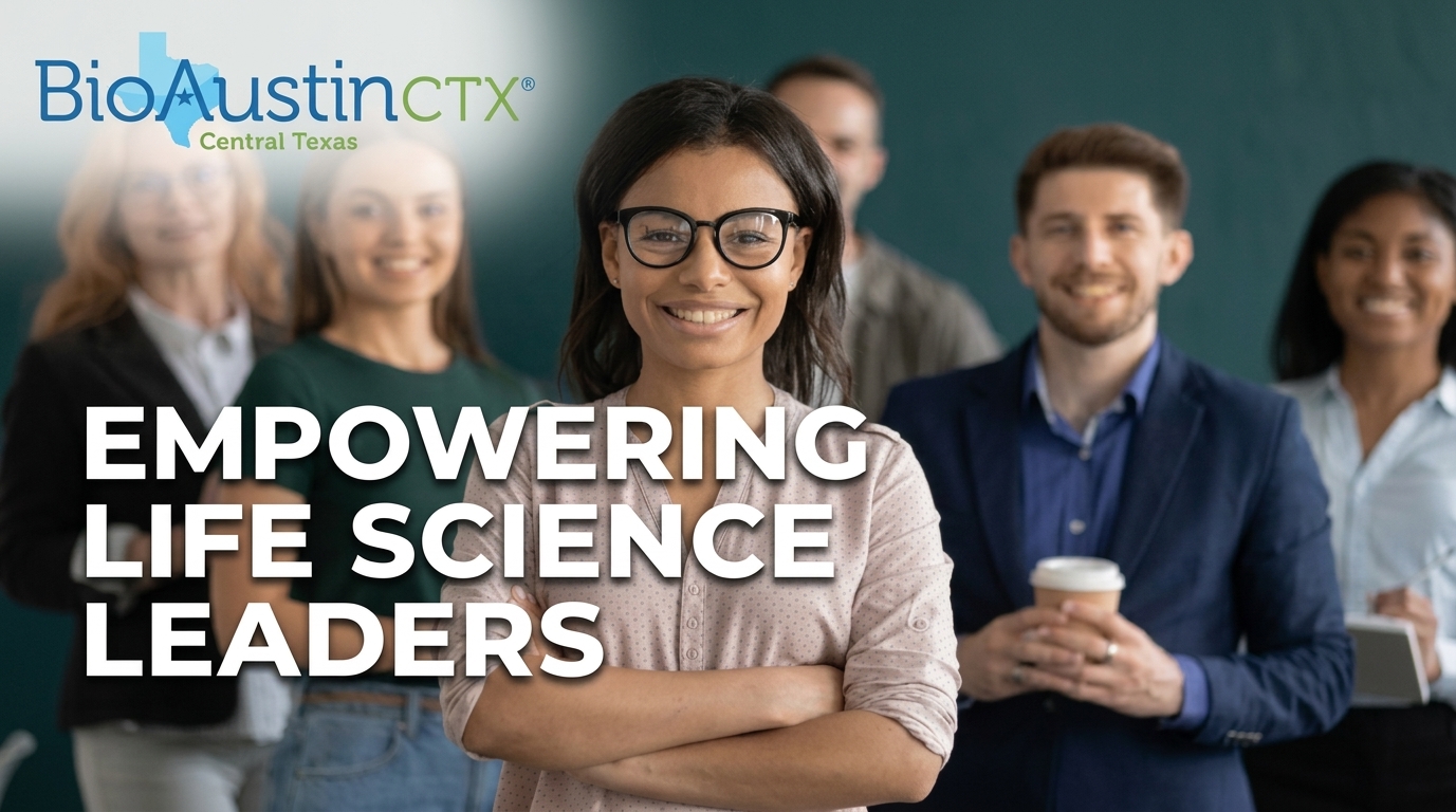 Central Texas life science professionals gathered at a BioAustinCTX event.