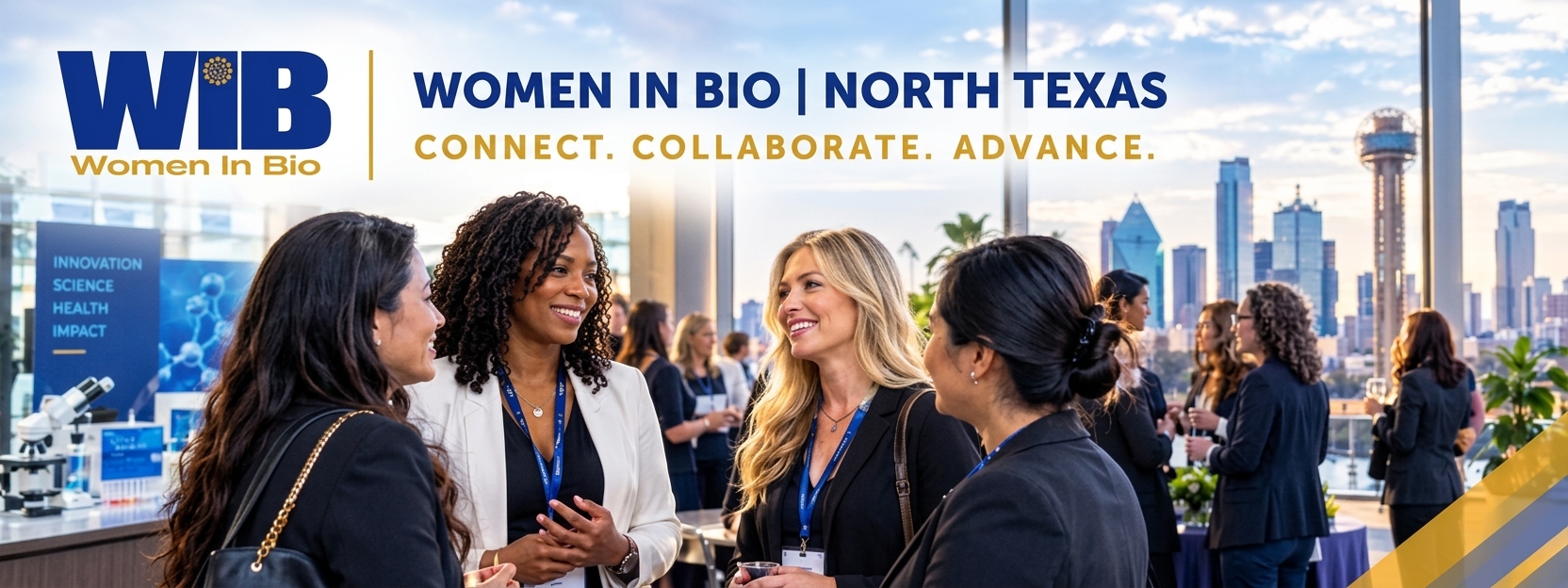 Women In Bio's newest chapter connects life-science professionals across the Dallas–Fort Worth metroplex.